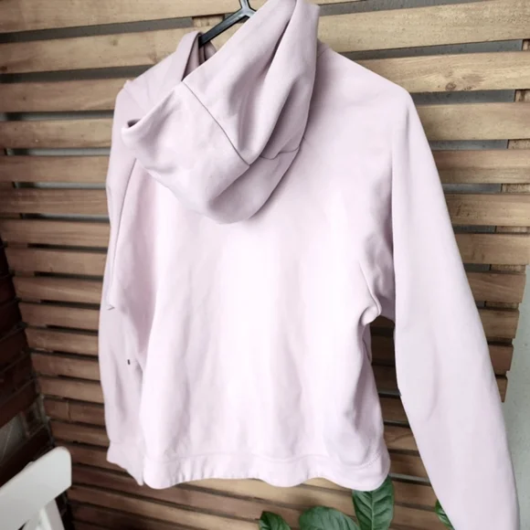 NIKE Size Small Windrunner Tech fleece full zip pale muted pink hoodie - Picture 9 of 11